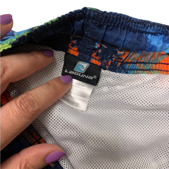 Laguna | Boys Swim Trunks Multicolor M 10/12 Medium Ocean Water Summer - Picture 7 of 7